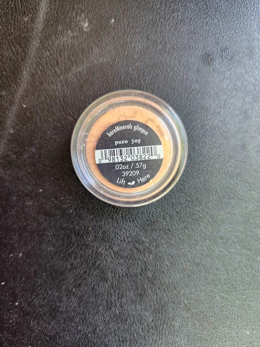 bareMinerals Pure Joy Eyeshadow Eye Shadow Glimpse Loose Powder